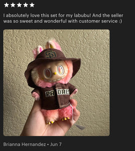 Padres Labubu Clothes Set