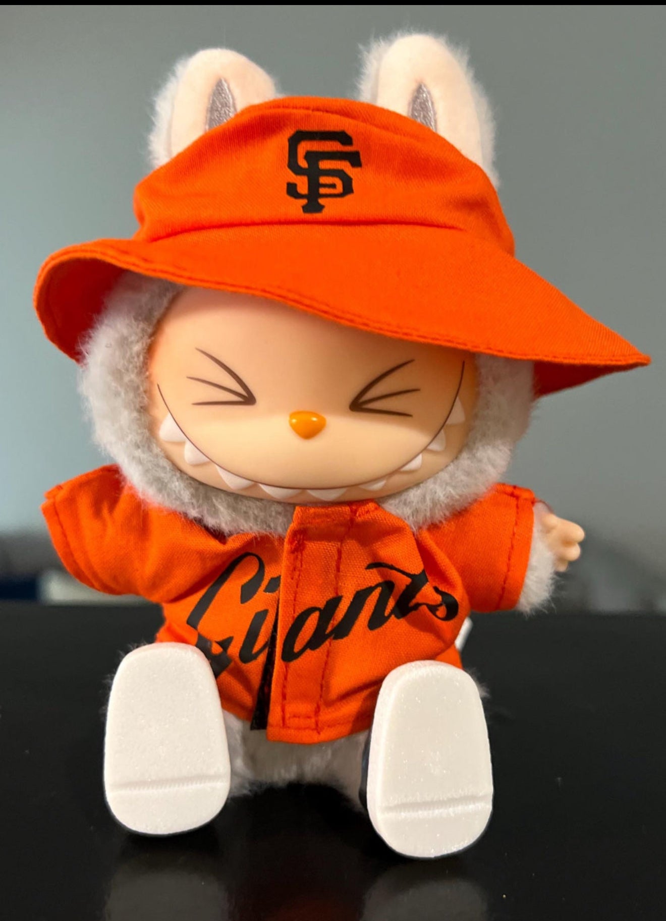 SF Jersey Hat Labubu Clothes Set
