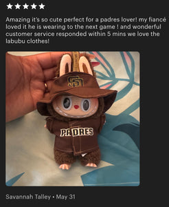 Padres Labubu Clothes Set