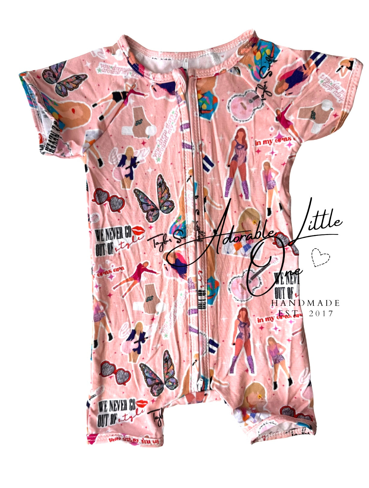 Taylor Zip Romper RTS