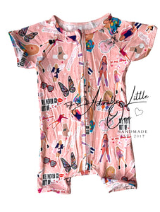 Taylor Zip Romper RTS