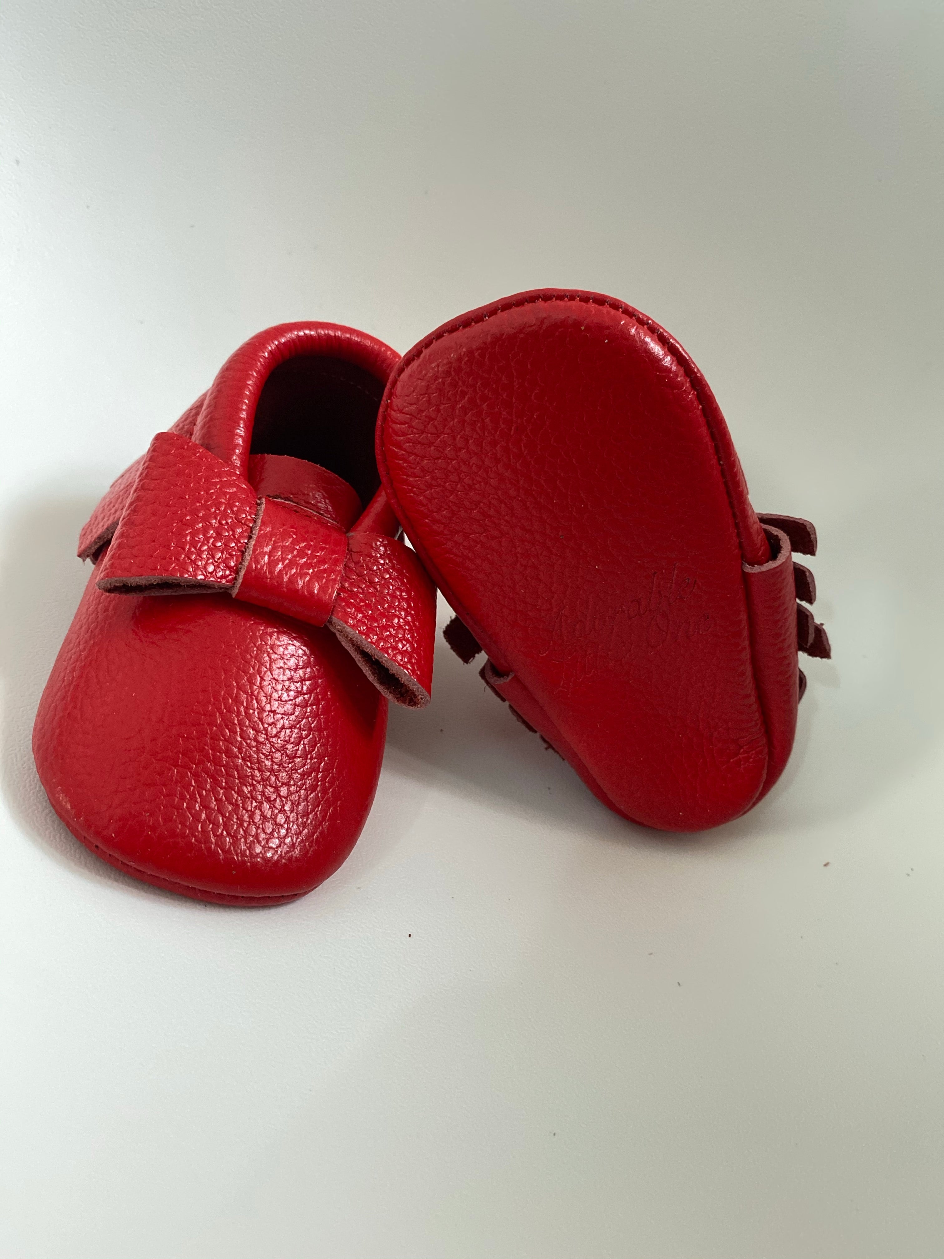 Red Bow Moccs