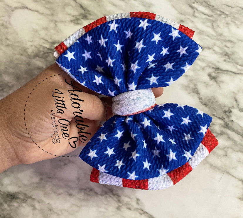 Star and Stripes Bow